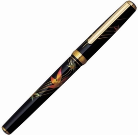 multipack steel Platinum Classic Maki-E Autumn Leave Fountain Pen