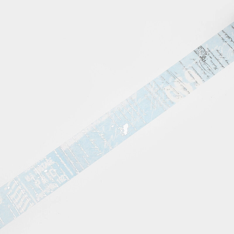flat Poem Essay Washi Tape Foil Bgm