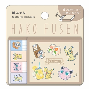 stackable classic Pokemon Enjoy Tea Time Sticky Notes