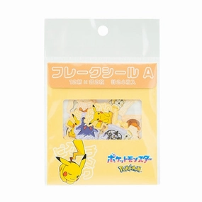 Pokemon Flake Stickers Type A exclusive sturdy