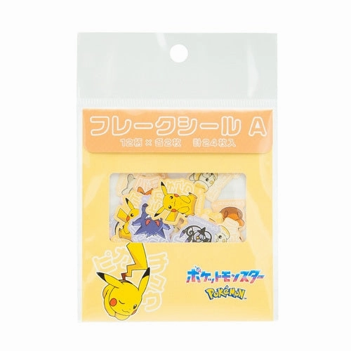 Pokemon Flake Stickers Type A exclusive sturdy