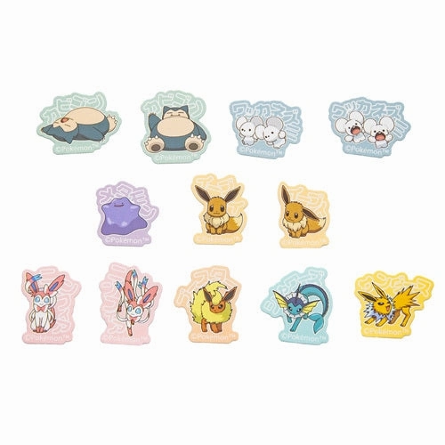 Pokemon Flake Stickers Type B professional flexible