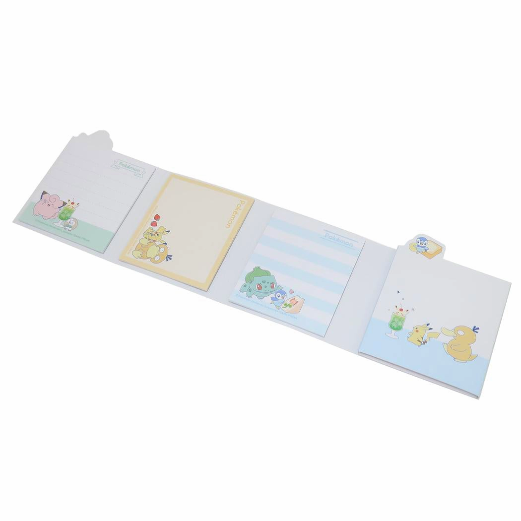 synthetic Pokemon Snack And Tea Memo Pad