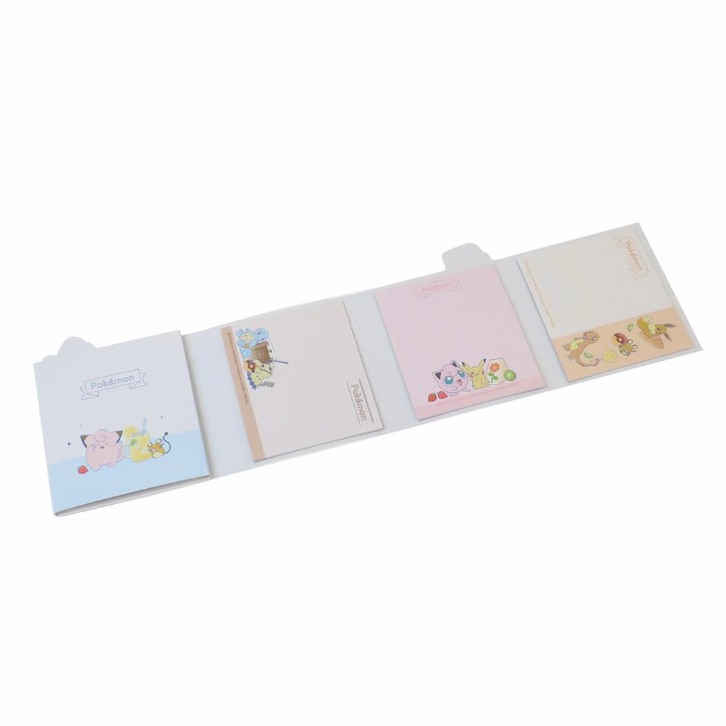Pokemon Snack And Tea Memo Pad metallic pastel
