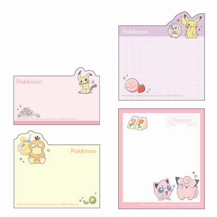 Pokemon Sticky Notes - Mimikyu And Friends ceramic short