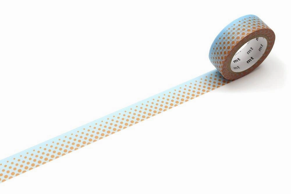 Pop Dot Blue Mt Washi stackable