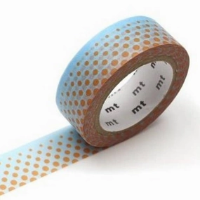 Pop Dot Blue Mt Washi elegant