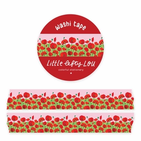 Poppies Border Washi Tape trendy kit