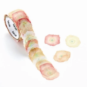 compact plastic Poppy Washi Roll Sticker Bande