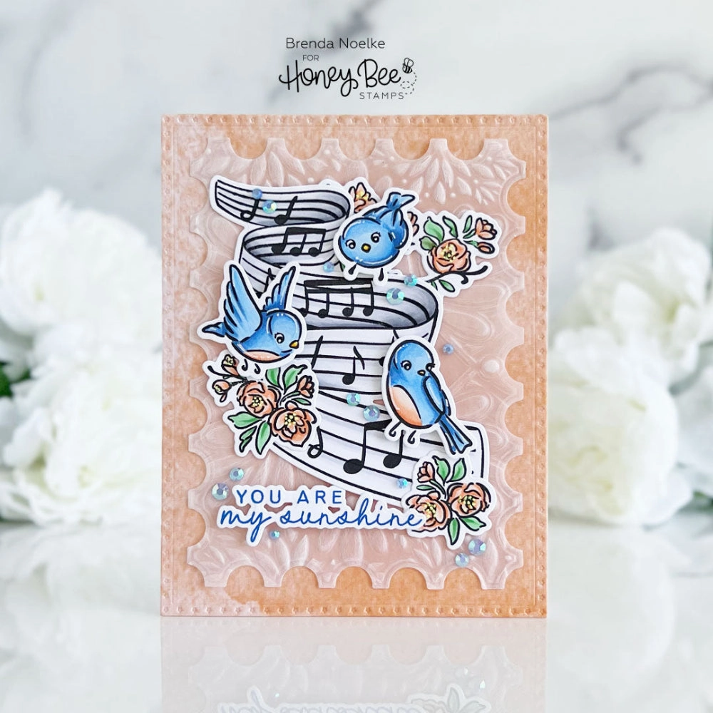 heatproof organic Blessings Of Spring - 4X6 Stamp Set