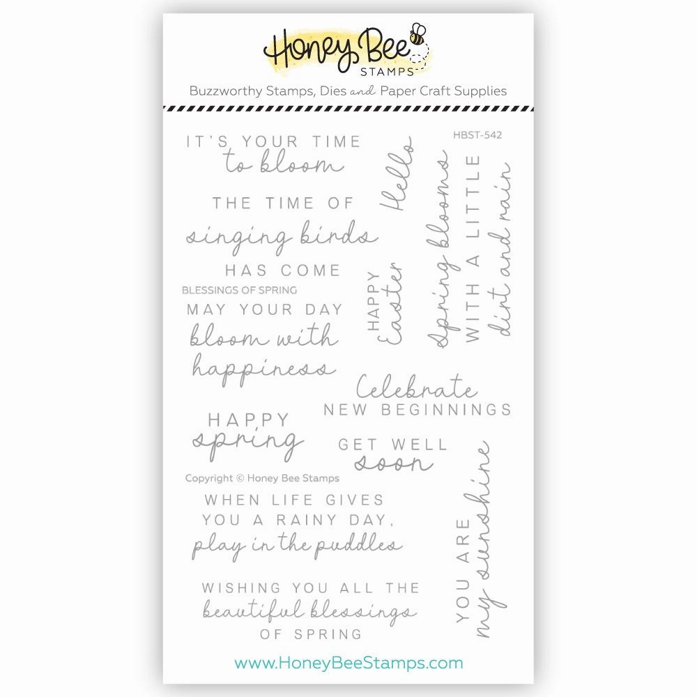 maxi Blessings Of Spring - 4X6 Stamp Set