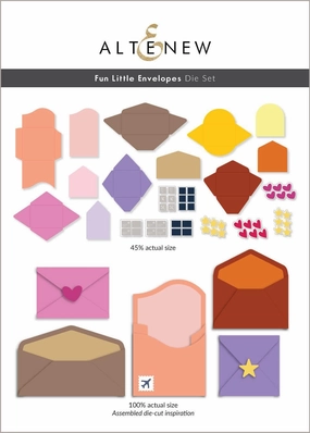 Fun Little Envelopes Die Set refined waterproof