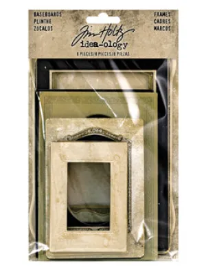 pastel shockproof Tim Holtz Idea-Ology - Baseboard Frames