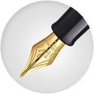handy Waterman Hemisphere Black Lacquer & Gold Fountain Pen