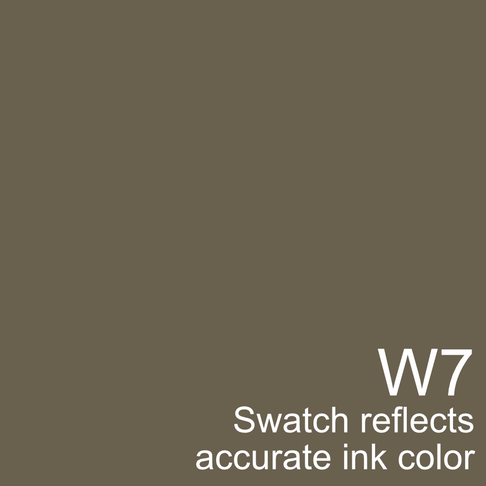 large Copic Sketch Marker - W7 Warm Gray 7