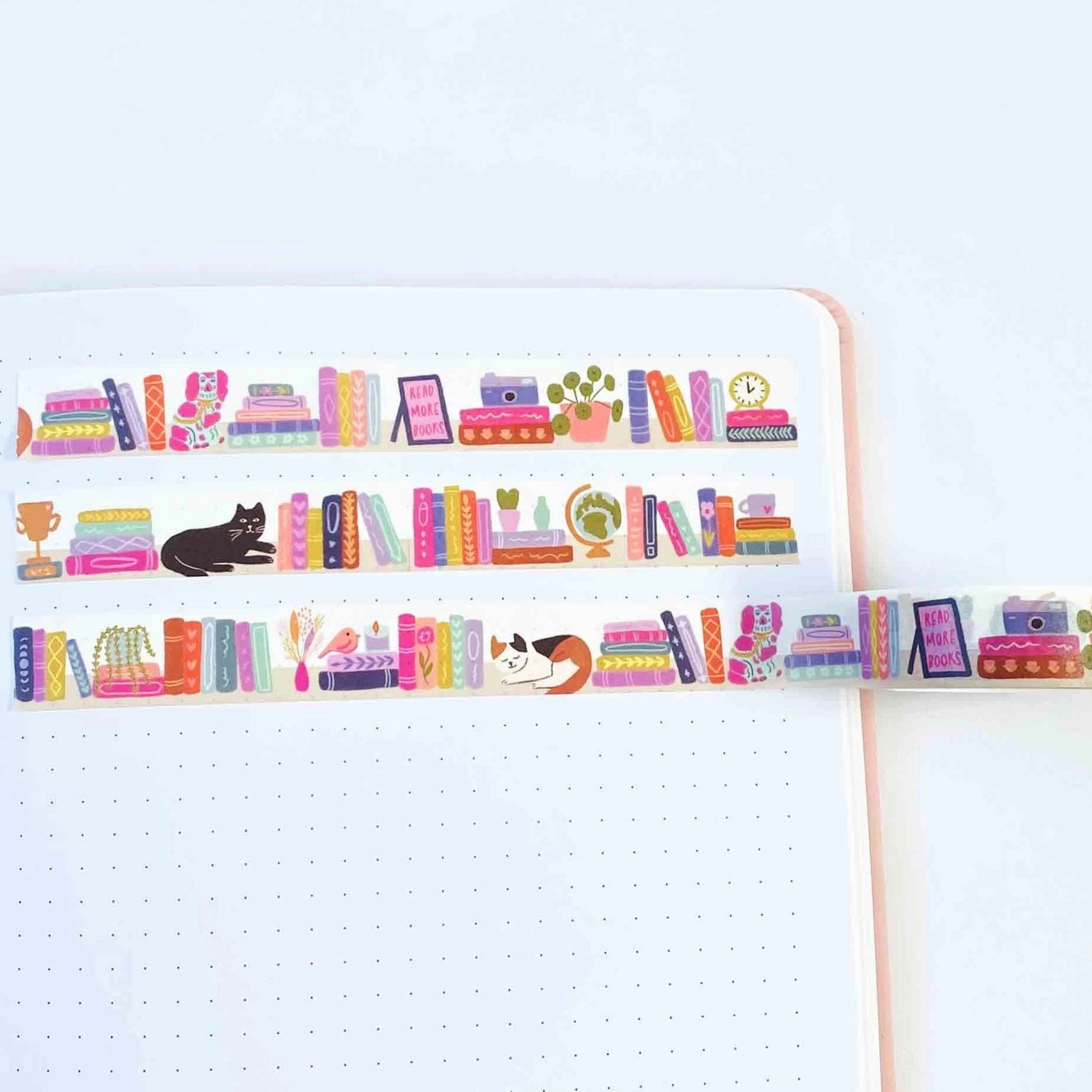 Sarah Frances Bookshelf Washi Tape everyday