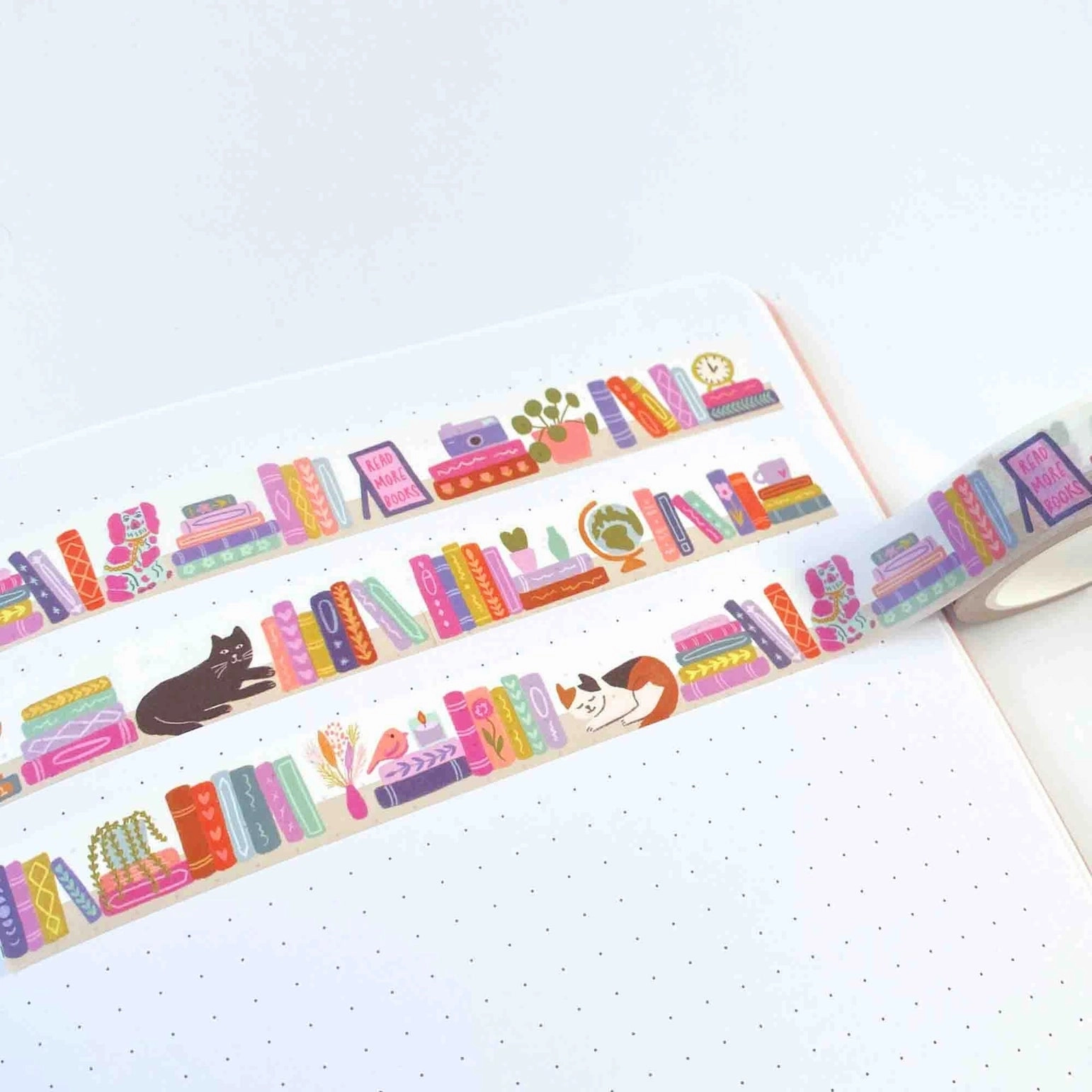 Sarah Frances Bookshelf Washi Tape expandable bundle