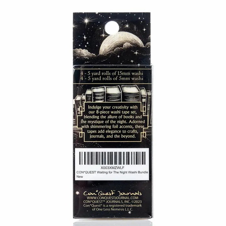 kit Waiting For The Night Washi Tape (Set Of 8)