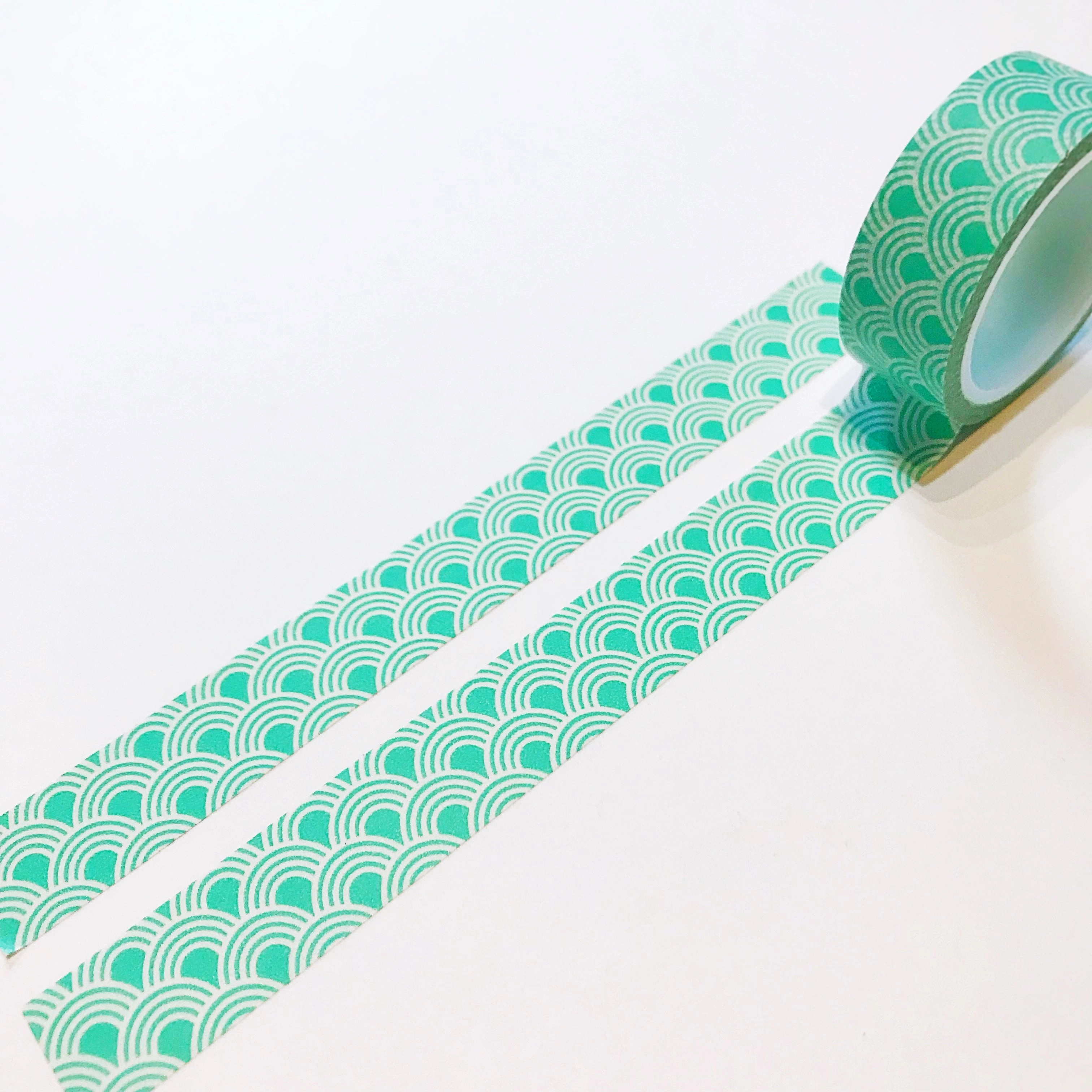 Wave Pattern Washi Tape glossy