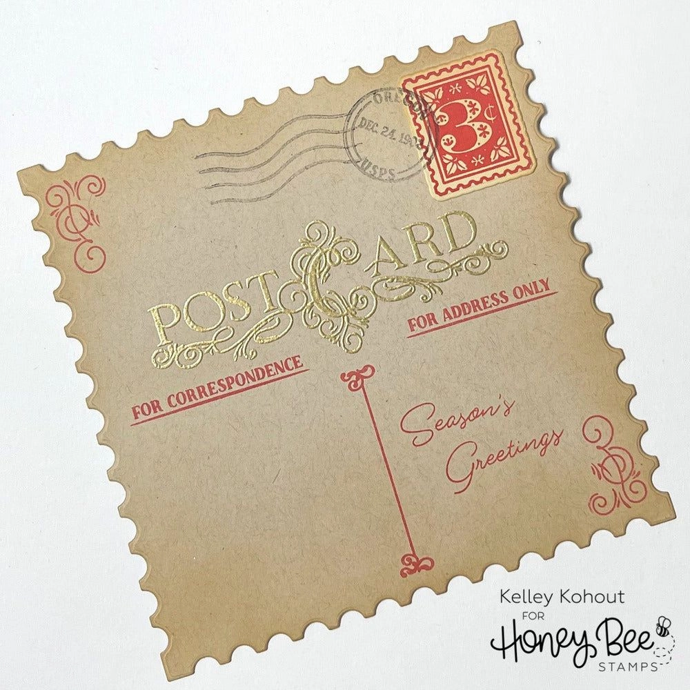 vivid Post Perfect - 4X6 Stamp Set