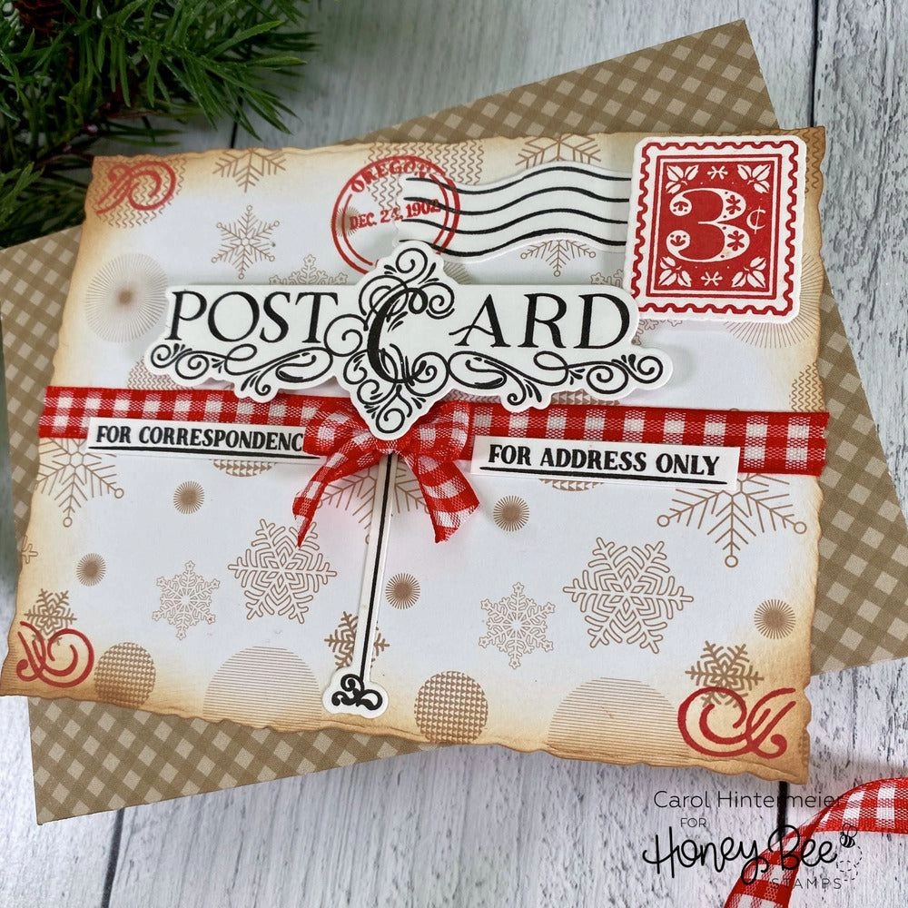 compact Post Perfect - 4X6 Stamp Set