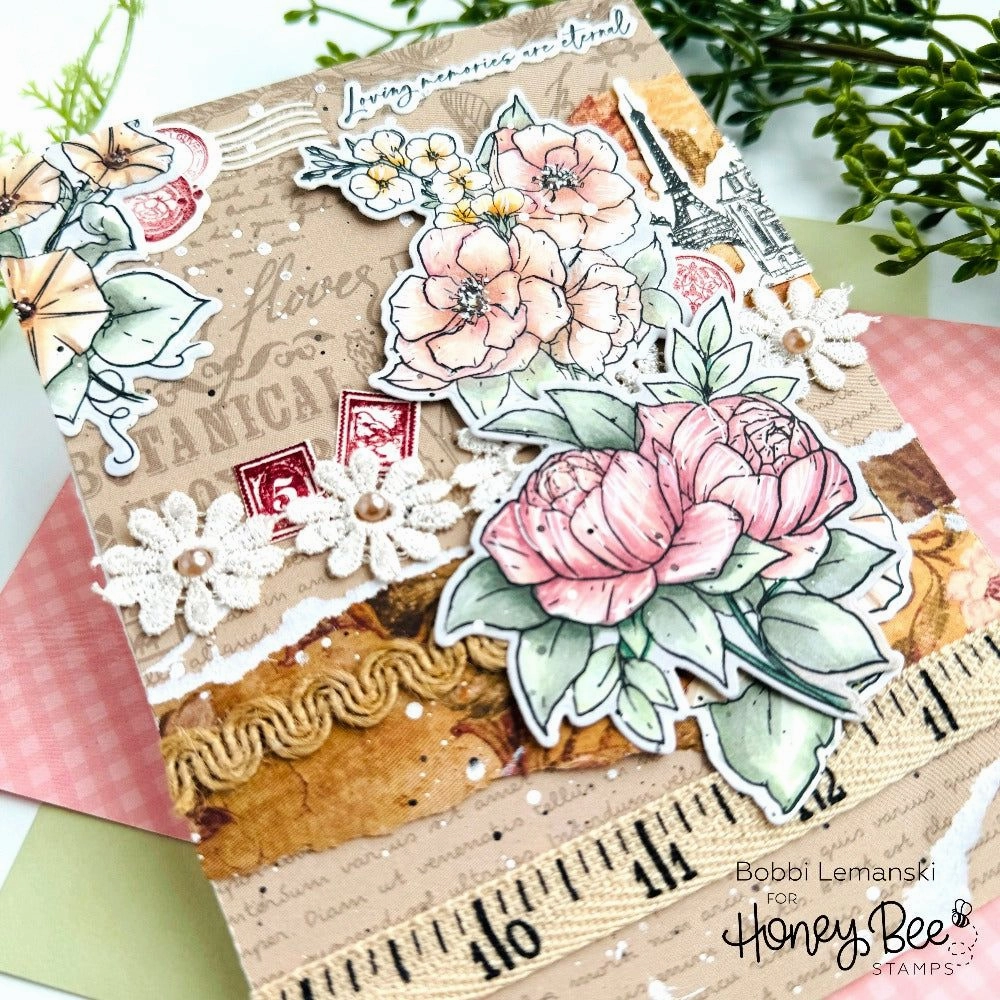 metallic soft Postmarked - 6X6 Stamp Set