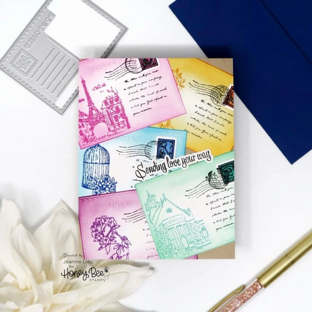 Postmarked - 6X6 Stamp Set shockproof thin