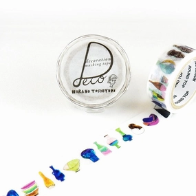 Pottery Washi Tape Hirano Toshiyuki Round Top trusted