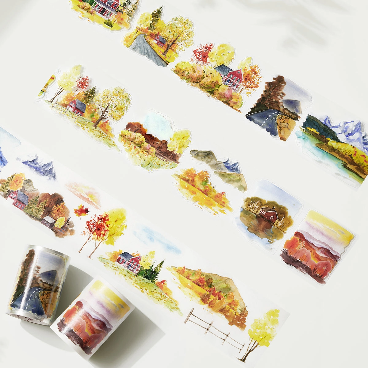 eco Pre-Cut Autumn Symphony Wide Washi / Pet Tape