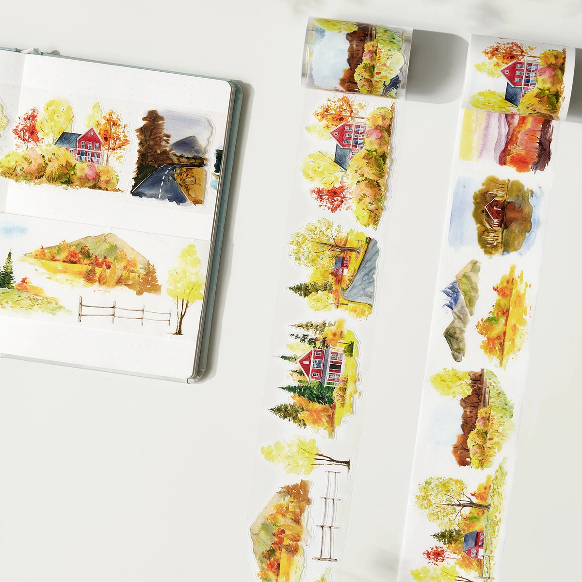superior Pre-Cut Autumn Symphony Wide Washi / Pet Tape