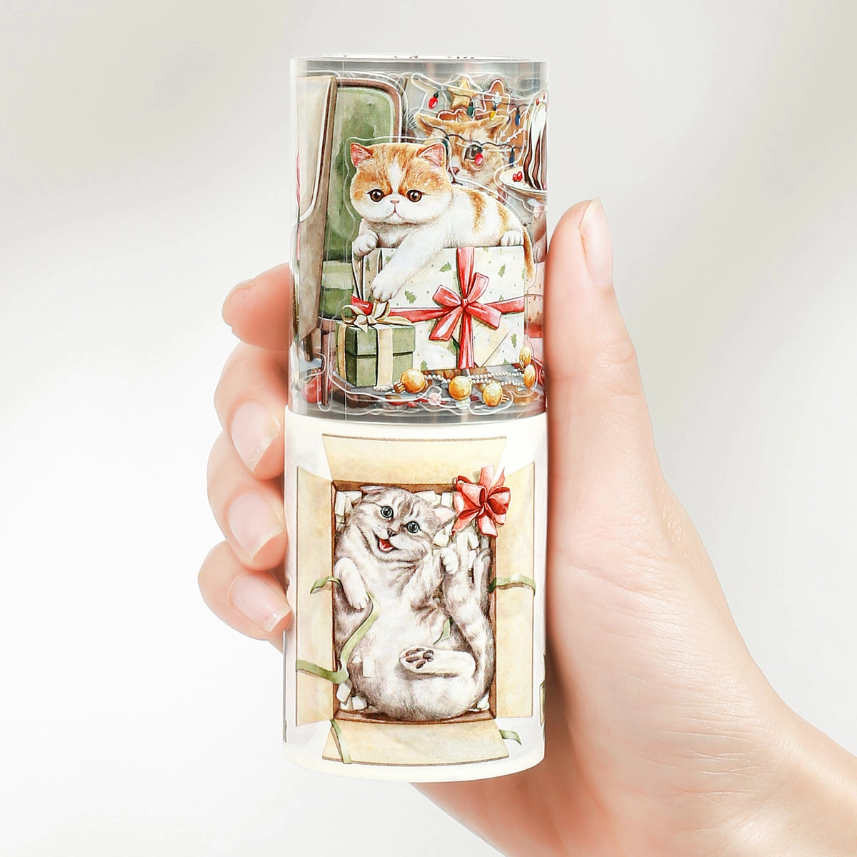 mini Pre-Cut Frozen Paws Wide Washi / Pet Tape
