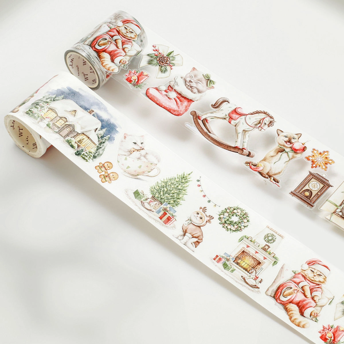 alloy Pre-Cut Frozen Paws Wide Washi / Pet Tape