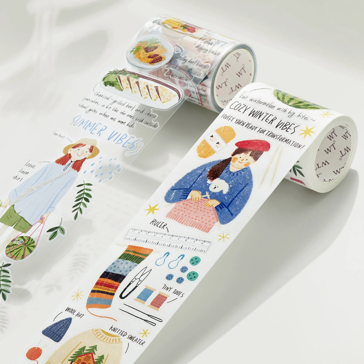 kit Pre-Cut Ordinary Day Wide Washi / Pet Tape