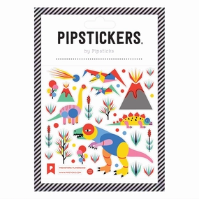 vintage Prehistoric Playground Stickers