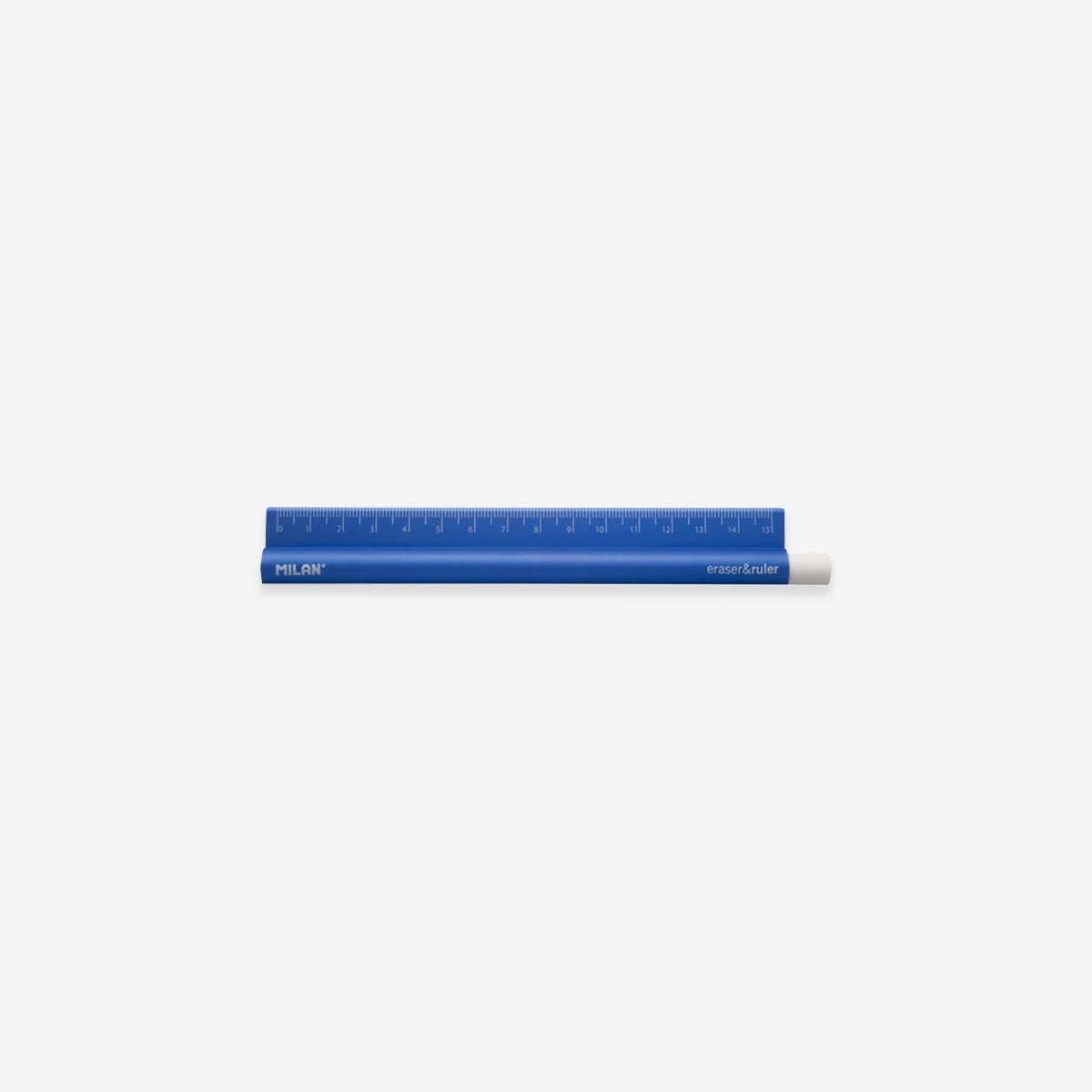 Eraser & Ruler // Blue small single