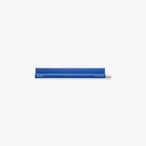 Eraser & Ruler // Blue small single