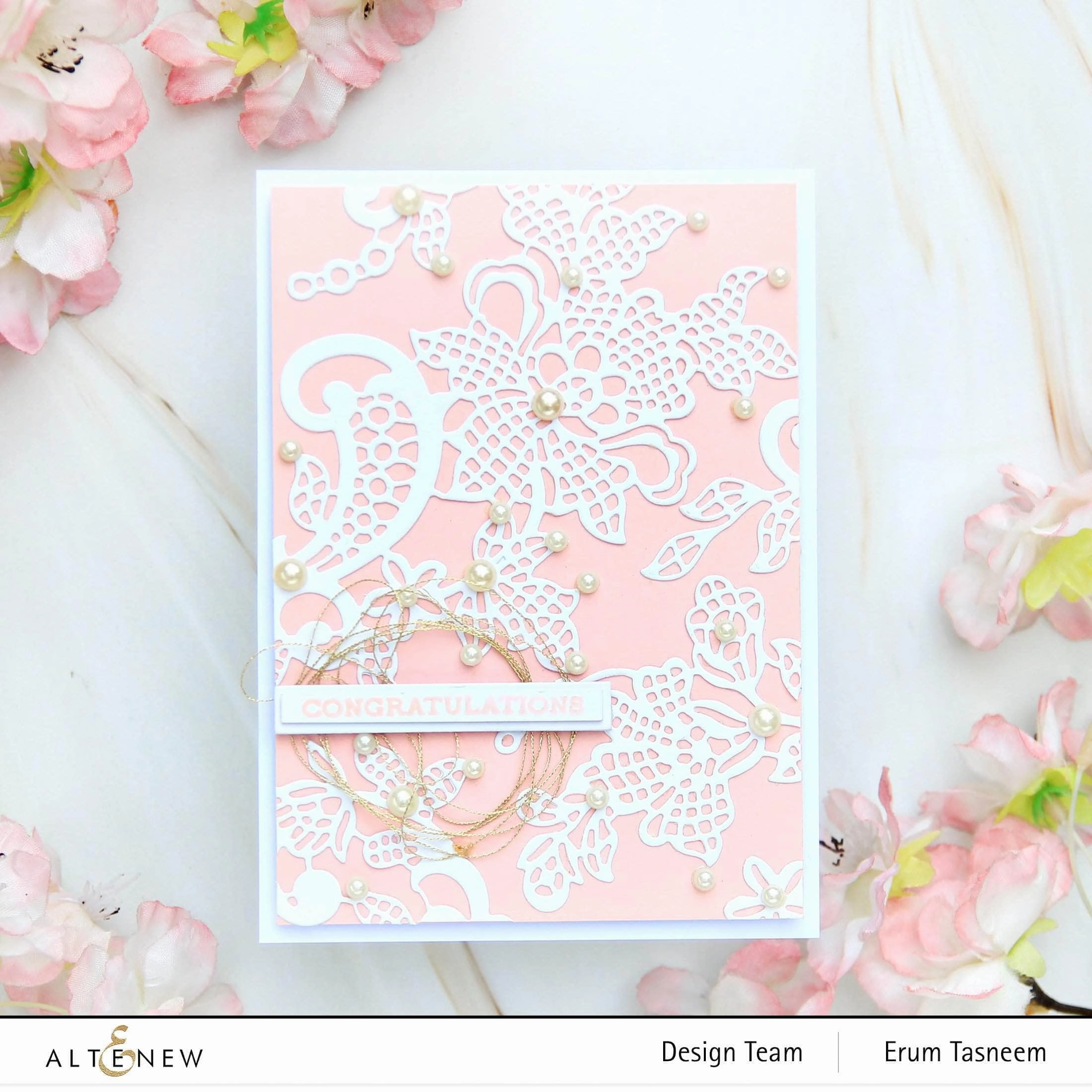 Floral Lace Die rugged