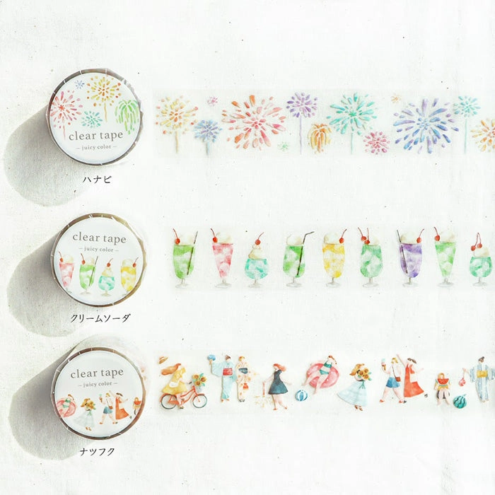 Juicy Color Natsufuku Pet Tape resilient