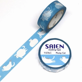 sealed set Plump Cat Masking Tape