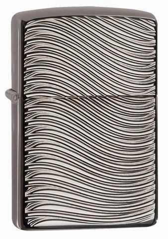 earthy valuable Zippo Armor Waves