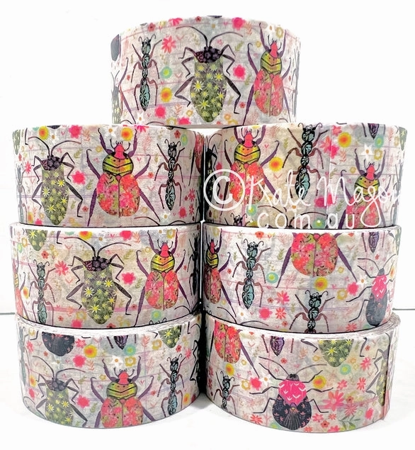 Pretty Bugs Washi Tape heatproof quickdry