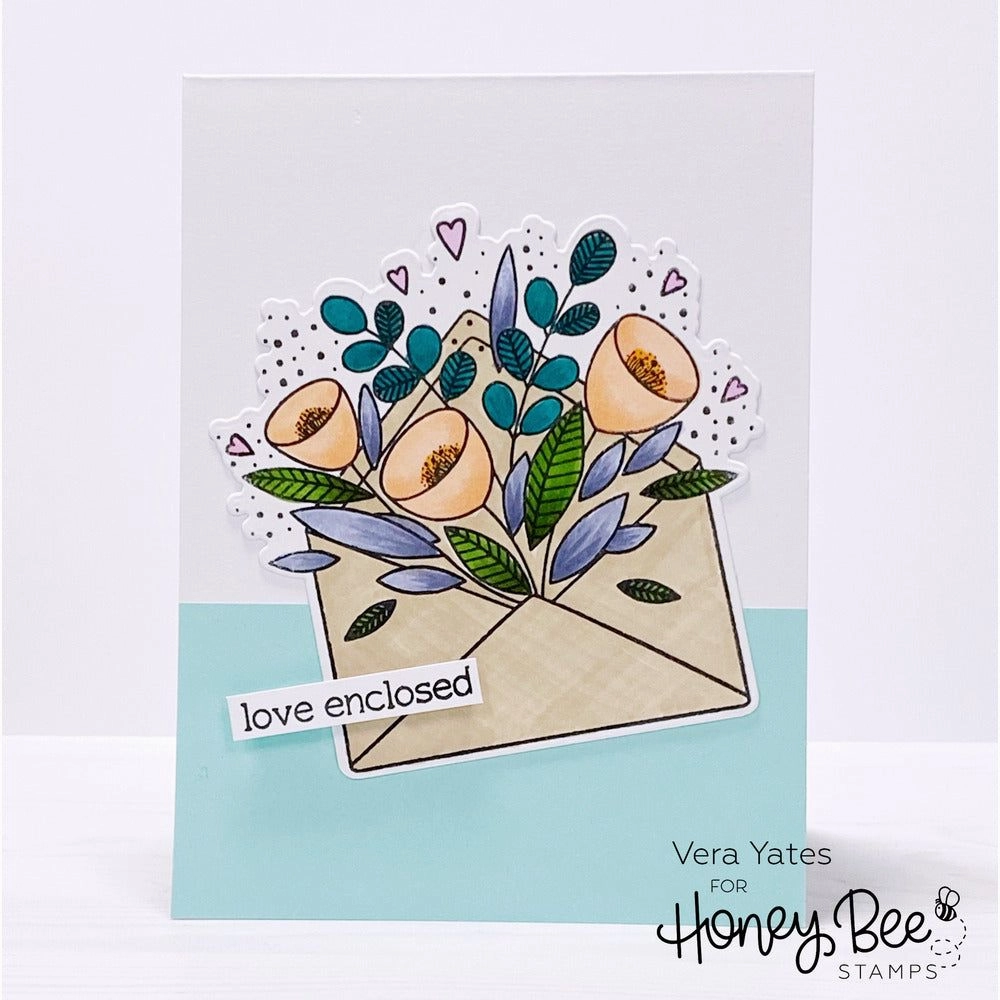 Pretty Postage - 4X4 Stamp Set - Retiring gift