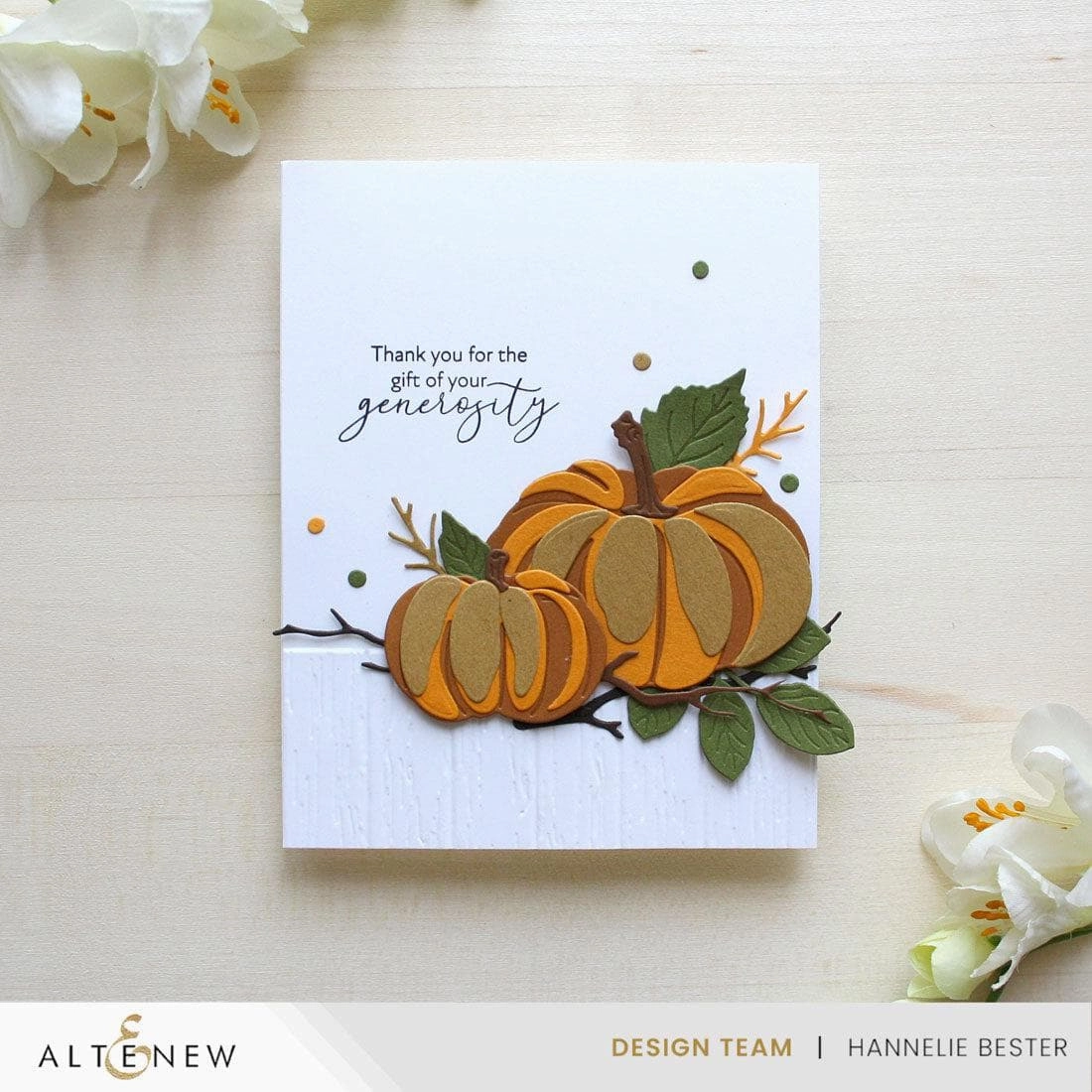 Pretty Pumpkins Layering?Die Set bronze muted