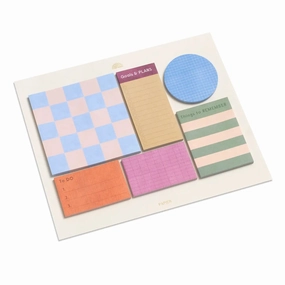 superior original Printed Sticky Notepad Palette (Set Of 6)