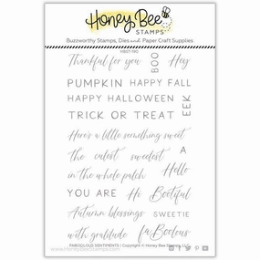 everyday Faboolous Sentiments - 4X6 Stamp Set - Retiring
