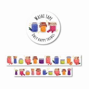 rubber Fruit Jams Washi Tape