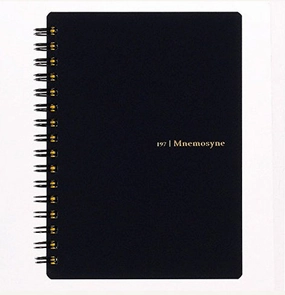 Mnemosyne Spiral Bound N197A Daily Memo Pad- 4.25X5.8 Inches bronze