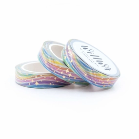 economical budget Rainbow Sparkles Washi Tape