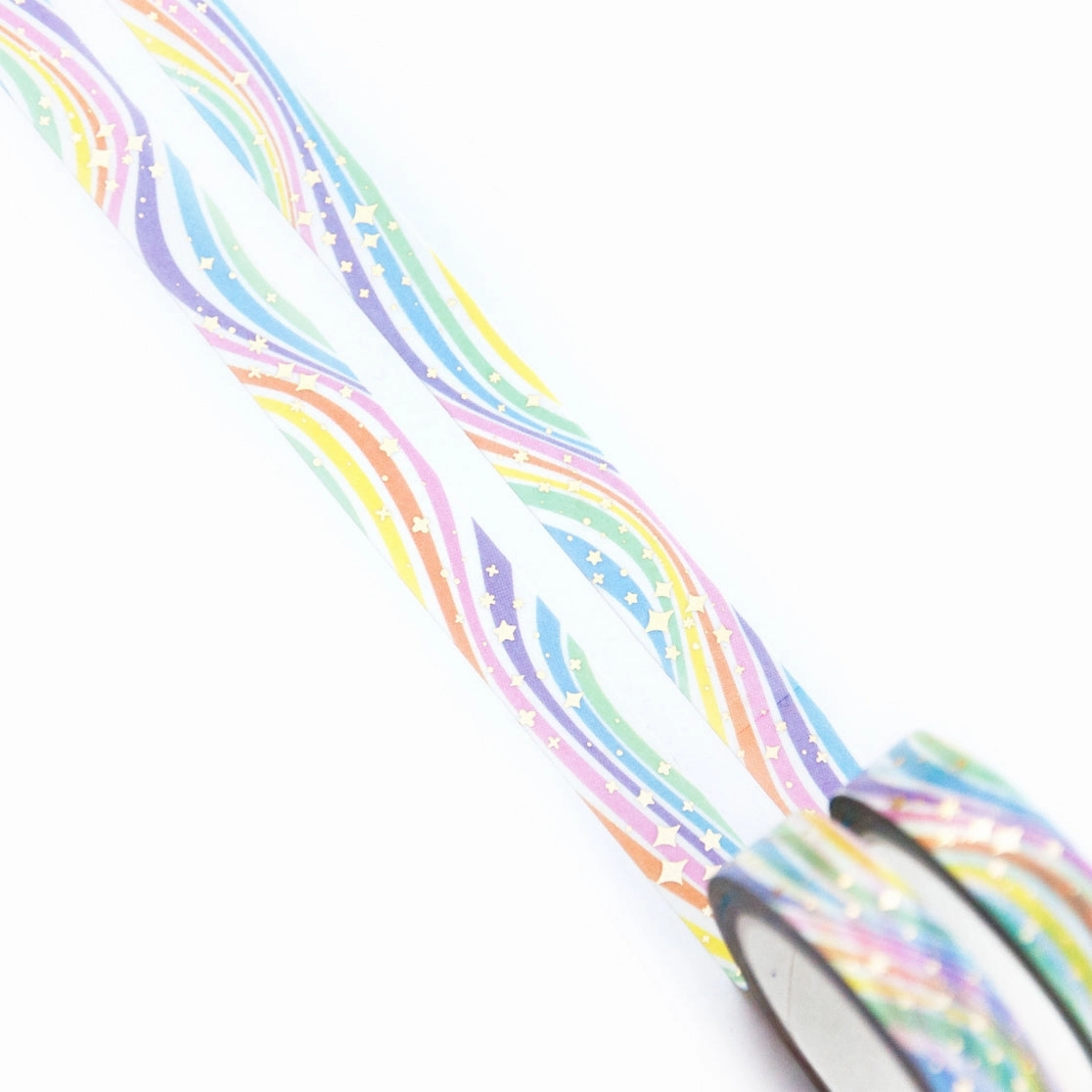 bamboo springloaded Rainbow Sparkles Washi Tape