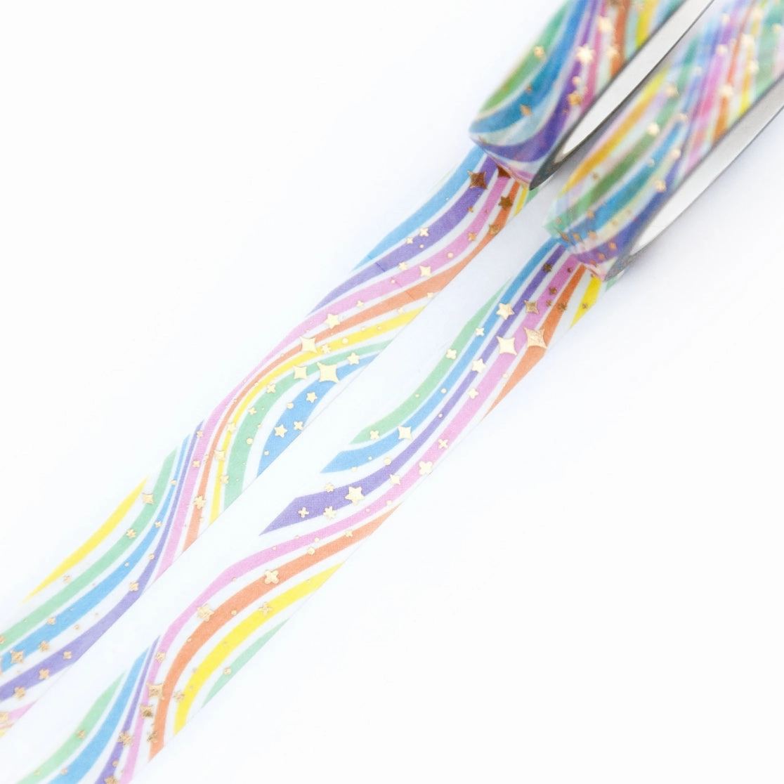 Rainbow Sparkles Washi Tape multipurpose flexible
